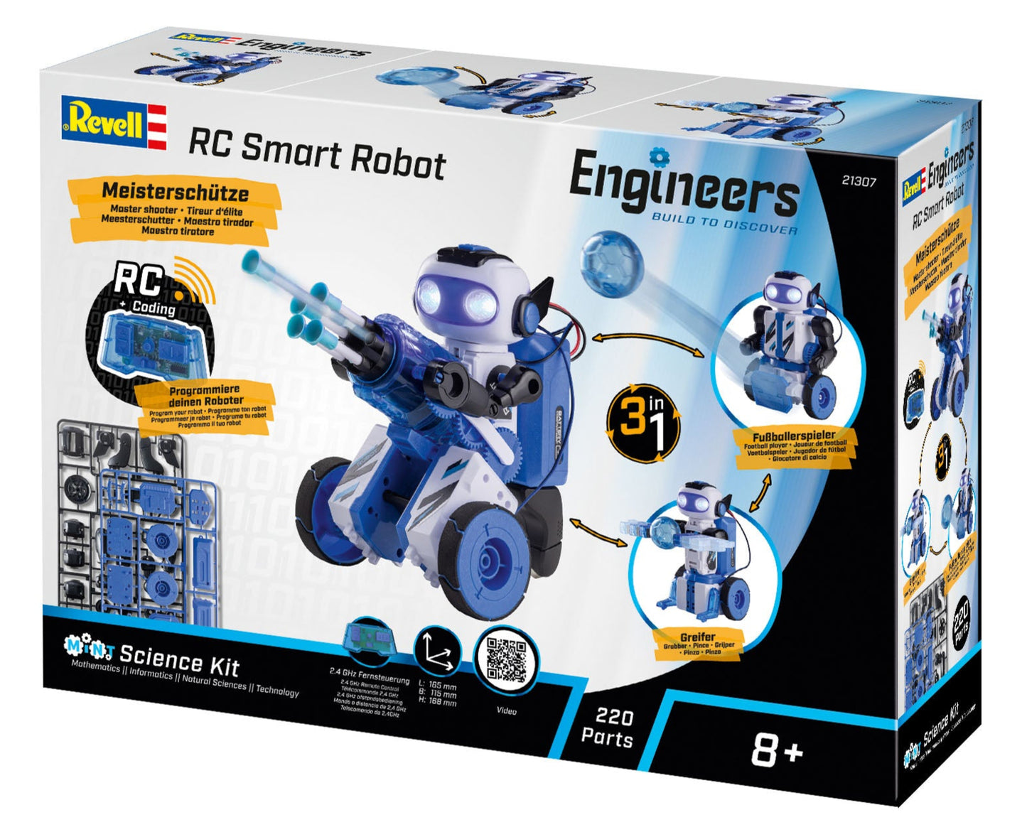 RC Smart Robot 3in1 Model Kit