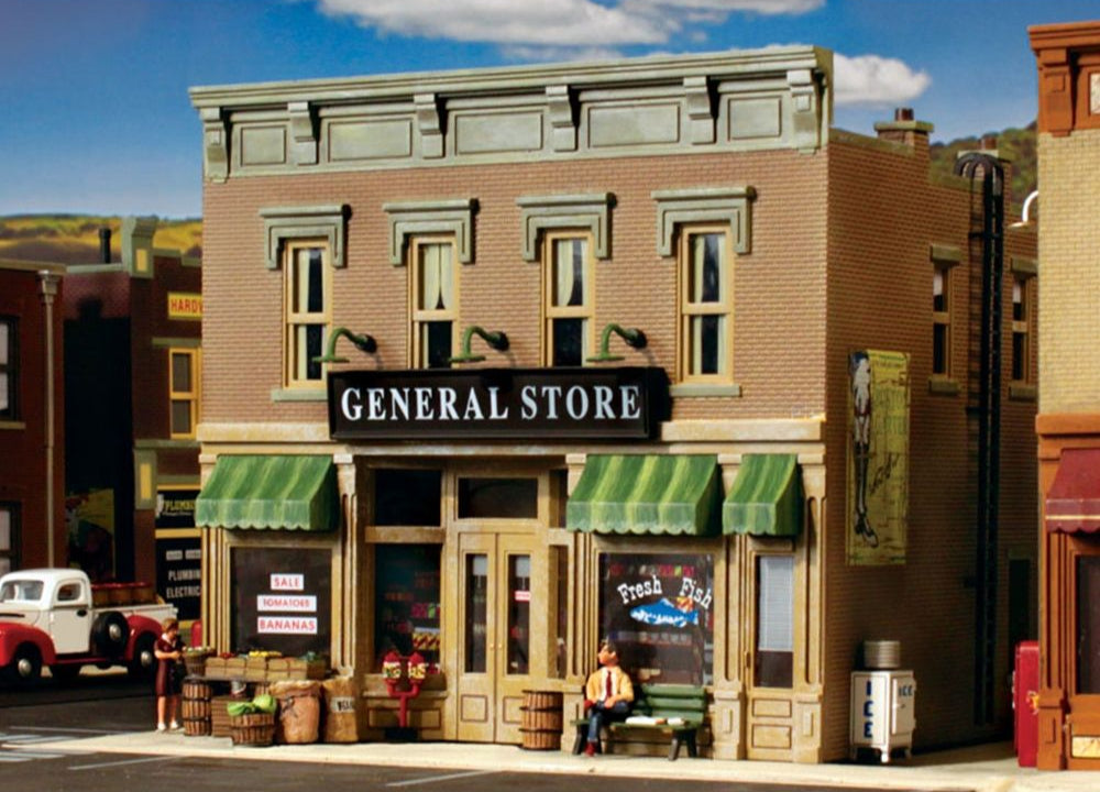 O Lubener's General Store Model Kit