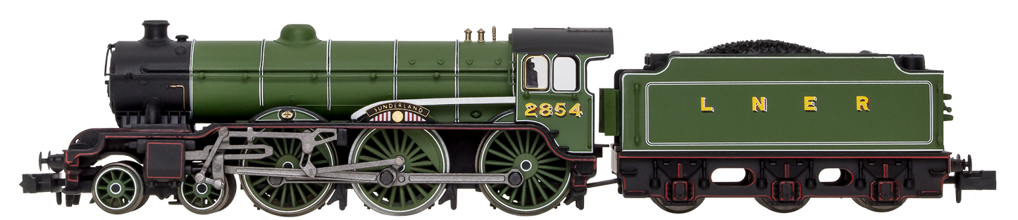 B17 'Sunderland' 2854 LNER Apple Green - DCC Fitted