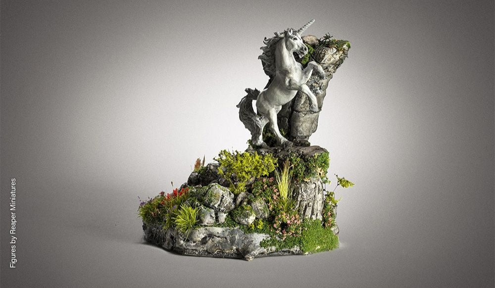 All Game Terrain - Red Flower Tufts