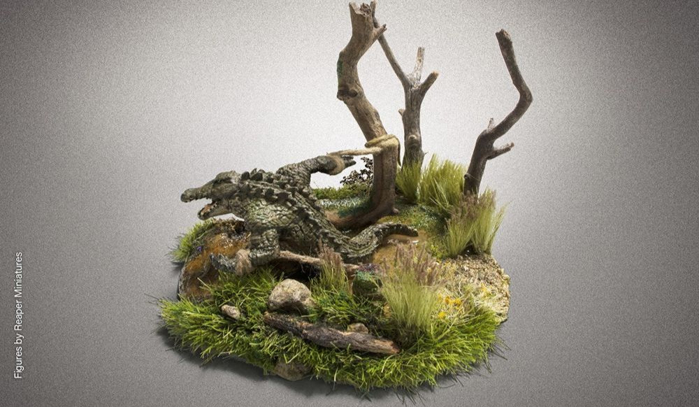 All Game Terrain - Dark Green Shrubs Tufts