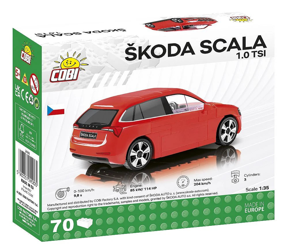 Skoda Scala 1.0 TSI (70 pcs) Model Kit