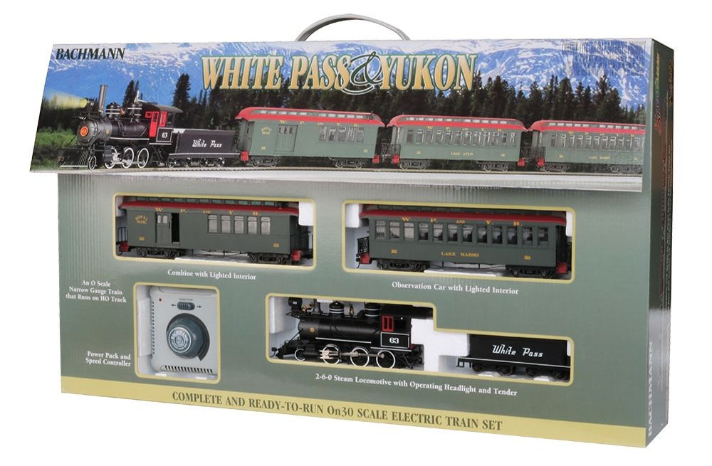 White Pass & Yukon Passenger Train Set