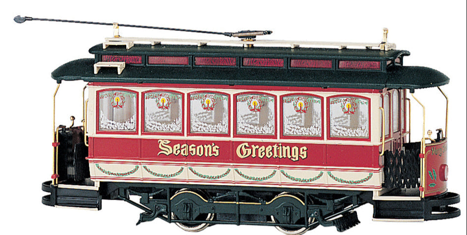 Closed Street Car - Season's Greetings