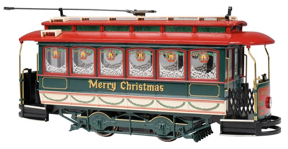 Closed Street Car - Merry Christmas