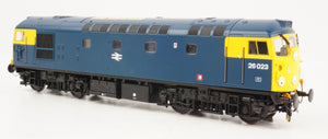 Class 26 BR Blue 26023 (tablet catcher recess) Diesel Locomotive