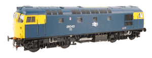Class 26 BR Blue 26042 (dual braked) Diesel Locomotive