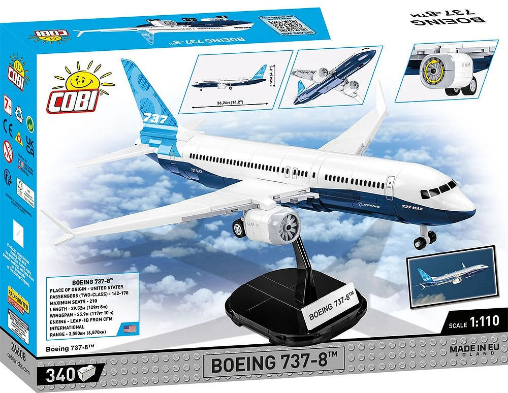 Boeing 737-8 (340 pcs) Model Kit