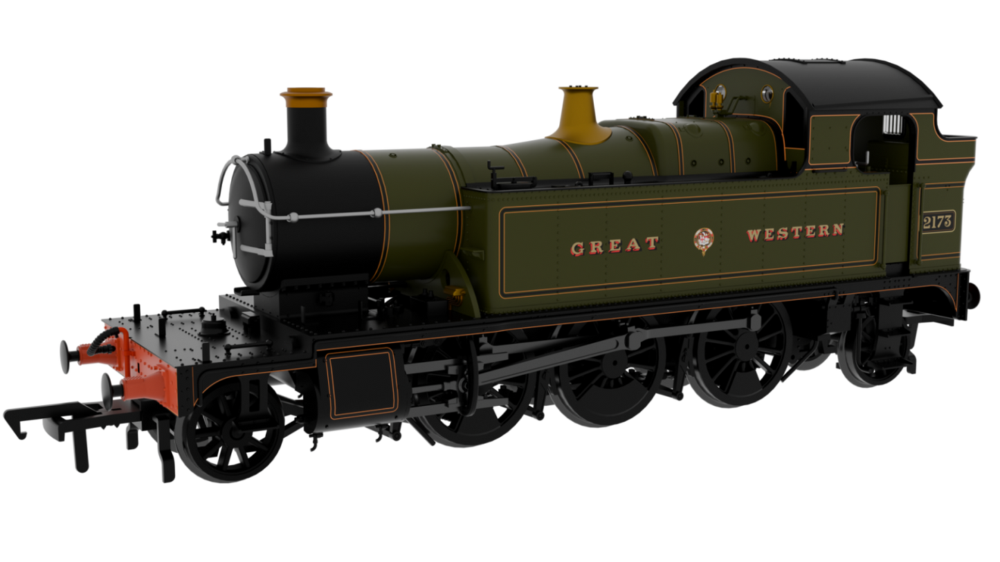 951102 GWR 45xx No.2173 Great Western Lined Green with Garter Crest (pre-WW1) Steam Locomotive