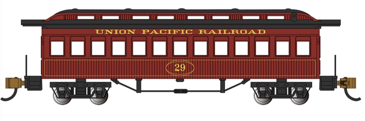 13454 Old-Time Coach Car - Union Pacific No.29