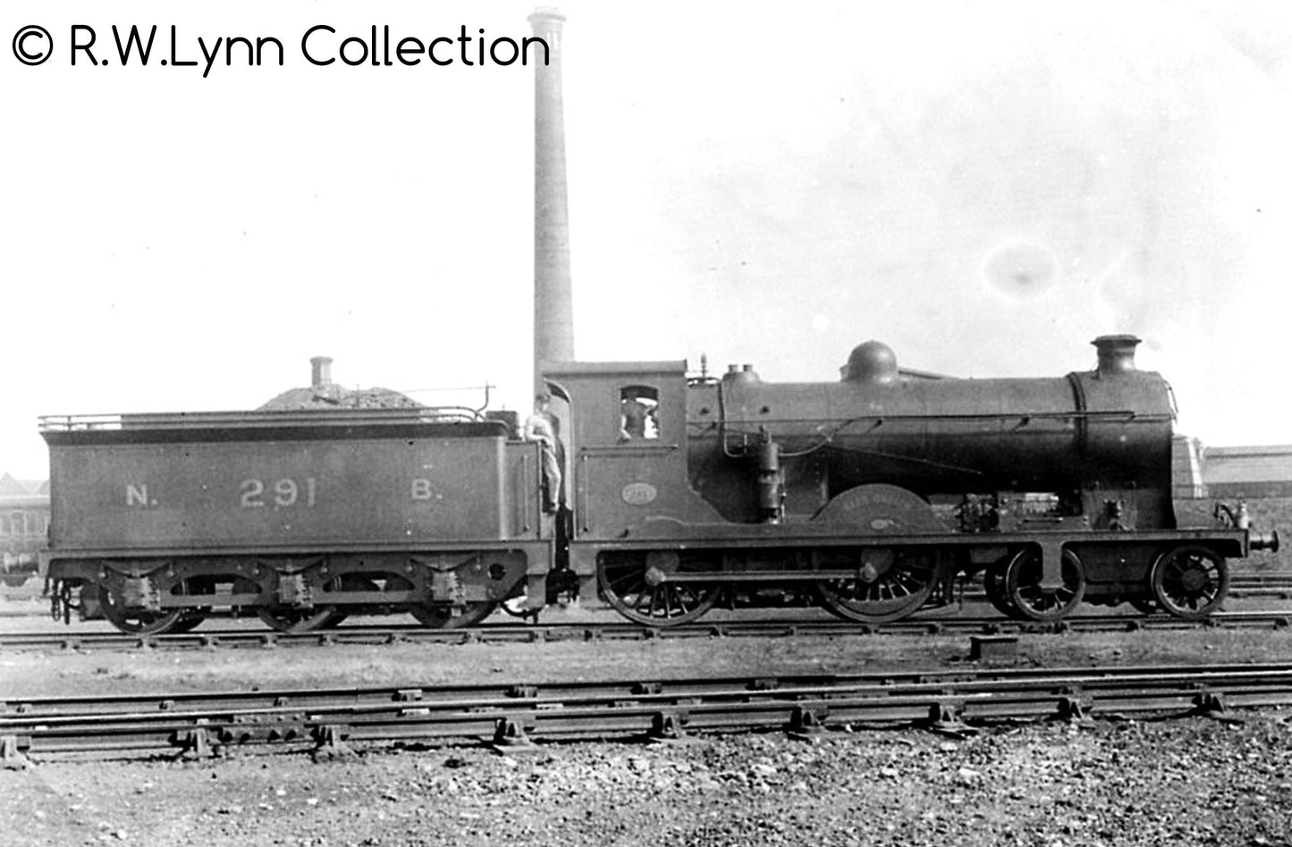 S4103-02 Class D34 ‘Glen’ 4-4-0 291 “Glen Quoich” NB Olive Brown (Full Lining) (1917-1923) Steam Locomotive