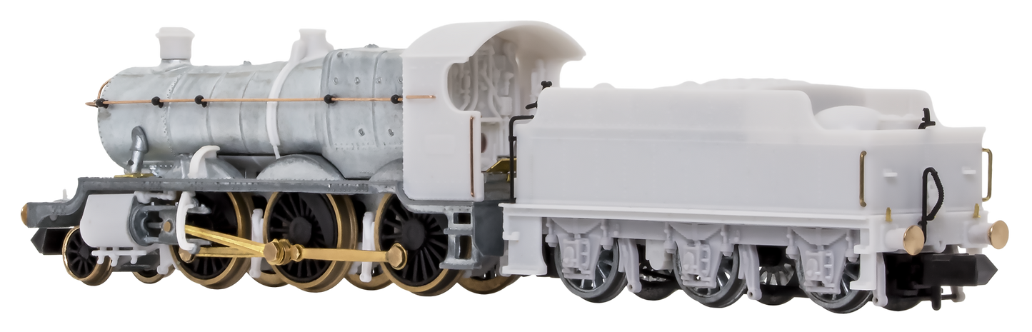 GWR Churchward Built 63xx 2-6-0 Mogul 6364 BR Green, Early Crest