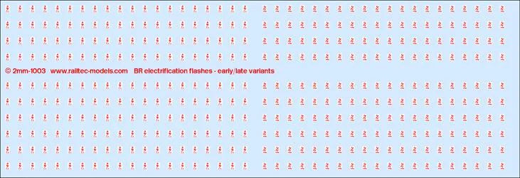 RT-2-1003 Overhead warning flashes: 1960-90s Railtec Transfer
