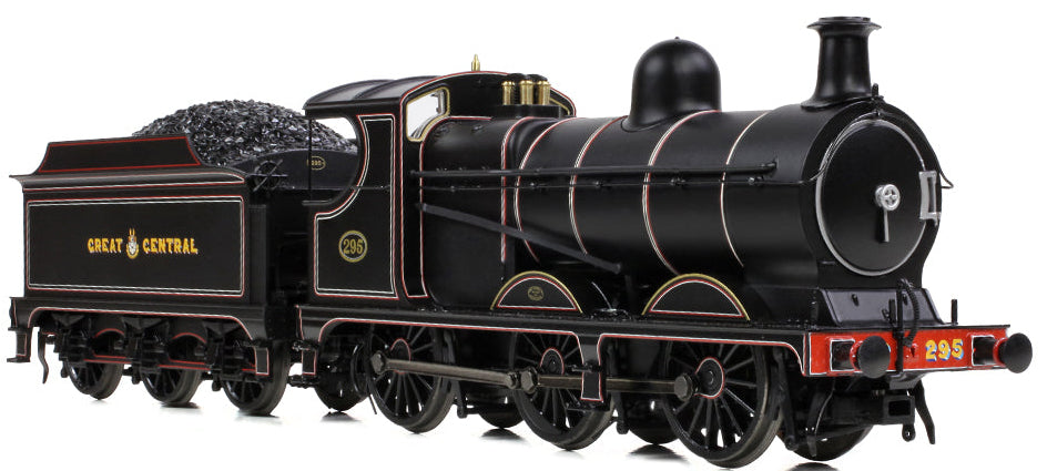 31-322 GCR 9J 295 GCR Lined Black Steam Locomotive