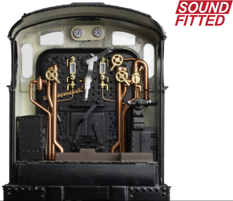 MR 3835 (4F) with Fowler Tender 43982 BR Black (Late Crest) Steam Locomotive - DCC Sound
