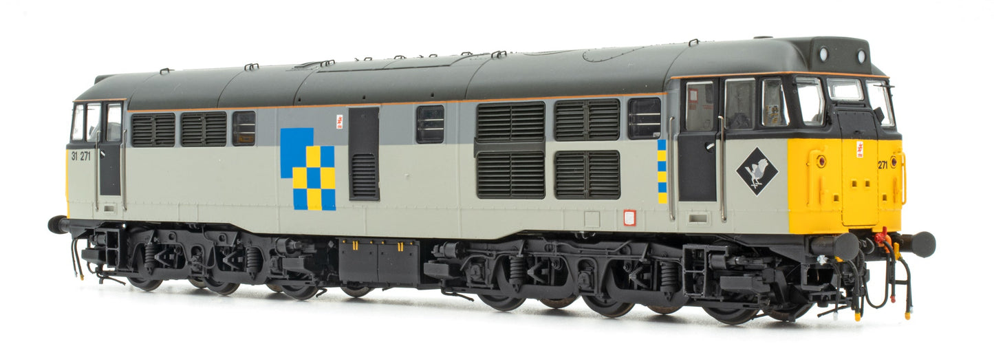 Class 31 31271 Railfreight Construction Sector Triple Grey Diesel Locomotive - DCC Sound