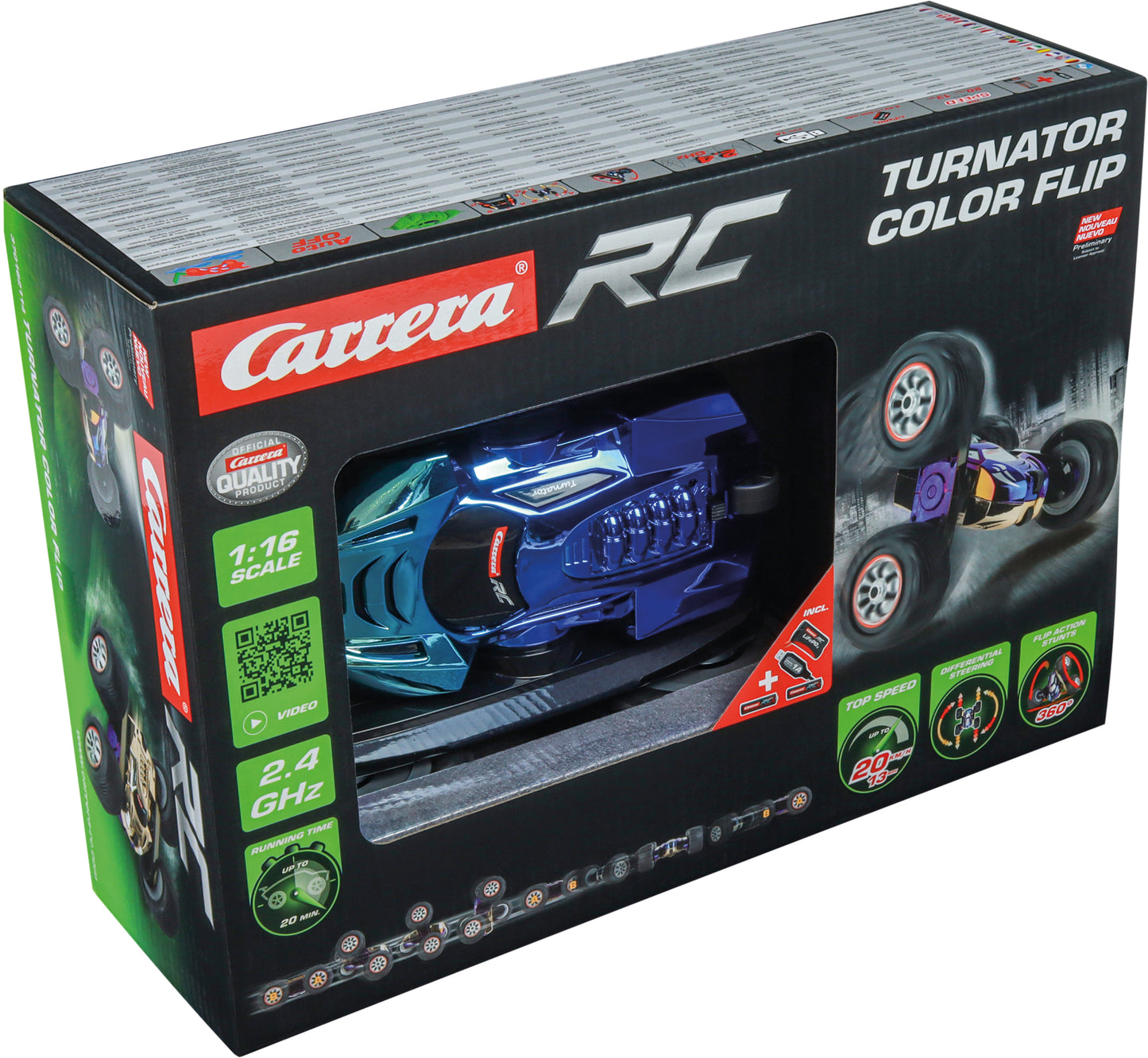 Carrera RC Turnator Color Flip 2.4GHz