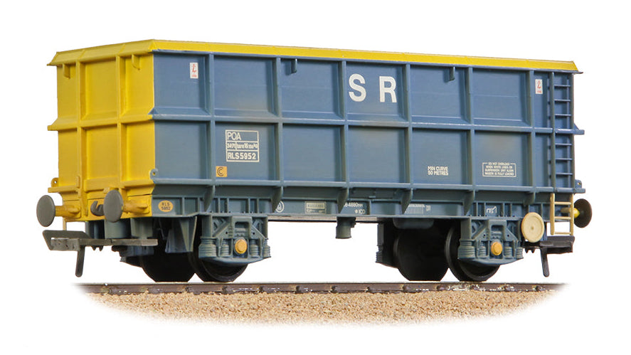 33-436B POA Scrap Wagon 'Standard Railfreight' Blue & Yellow No.RLS5952 - Weathered