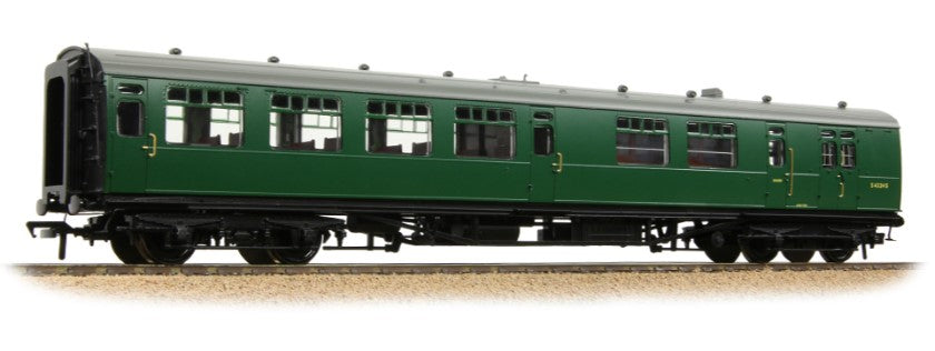 SR Bulleid Brake Second Semi-Open 10’’ Vents BR (SR) Green No.S4324S