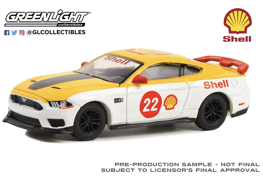 GL41125-F Shell Oil Special Edition Series 1 - 2022 Ford Mustang Mach 1 No.22