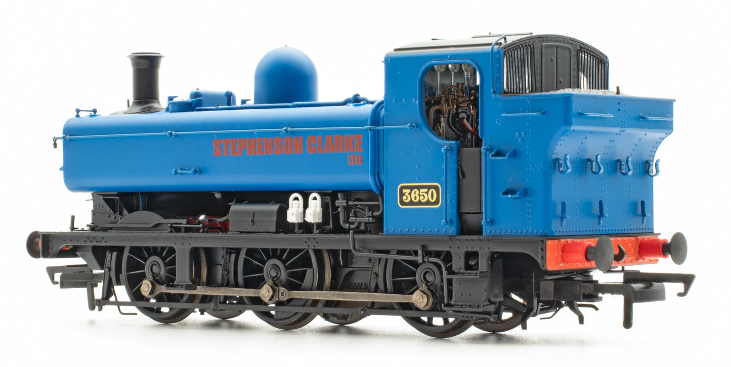ACC3556-DCC 8750 Class Pannier Tank Stephenson Clarke Blue No.3650 Steam Locomotive - DCC Sound