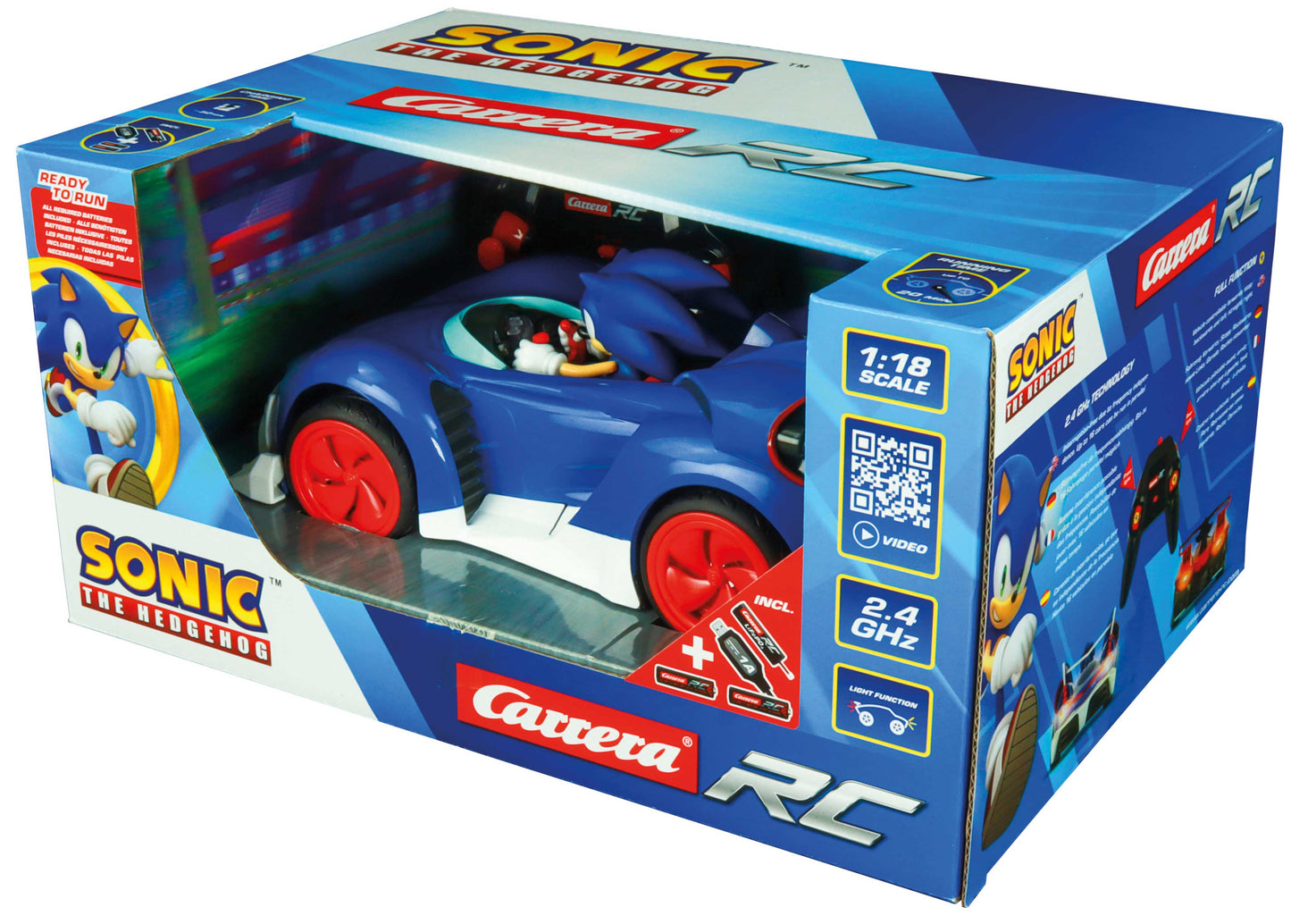 Carrera RC Sonic the Hedgehog™ - Team Sonic Racing, Sonic - Performance Version