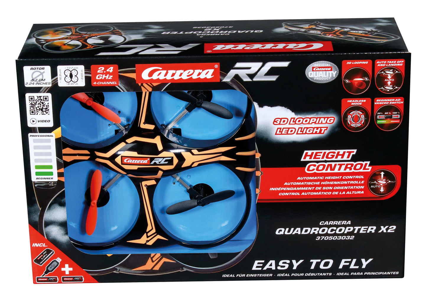 Carrera RC Quadcopter X2 2.4GHz