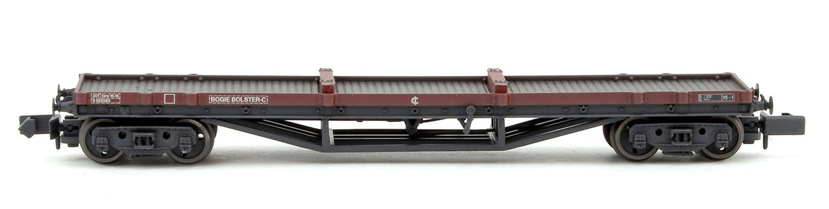 Pre-Owned 30T Bogie Bolster C BR Bauxite (Late) No.922283 - Weathered