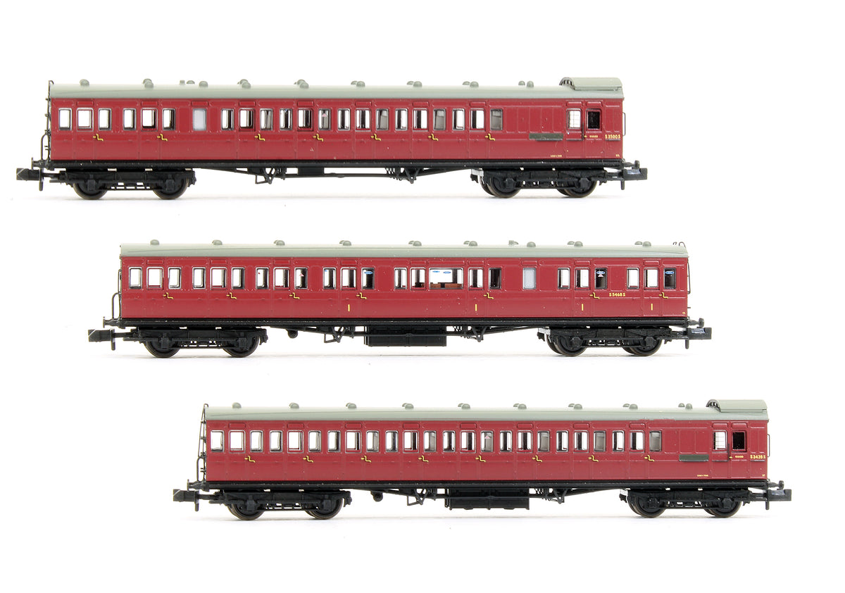 Graham Farish 374912PO PreOwned SE&CR 60′ Birdcage Stock 3 Coach