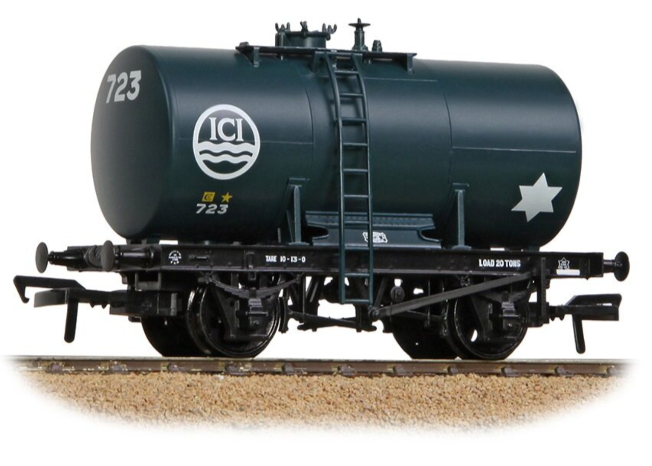 20T Anchor-Mounted Tank Wagon 'ICI' Blue No.723