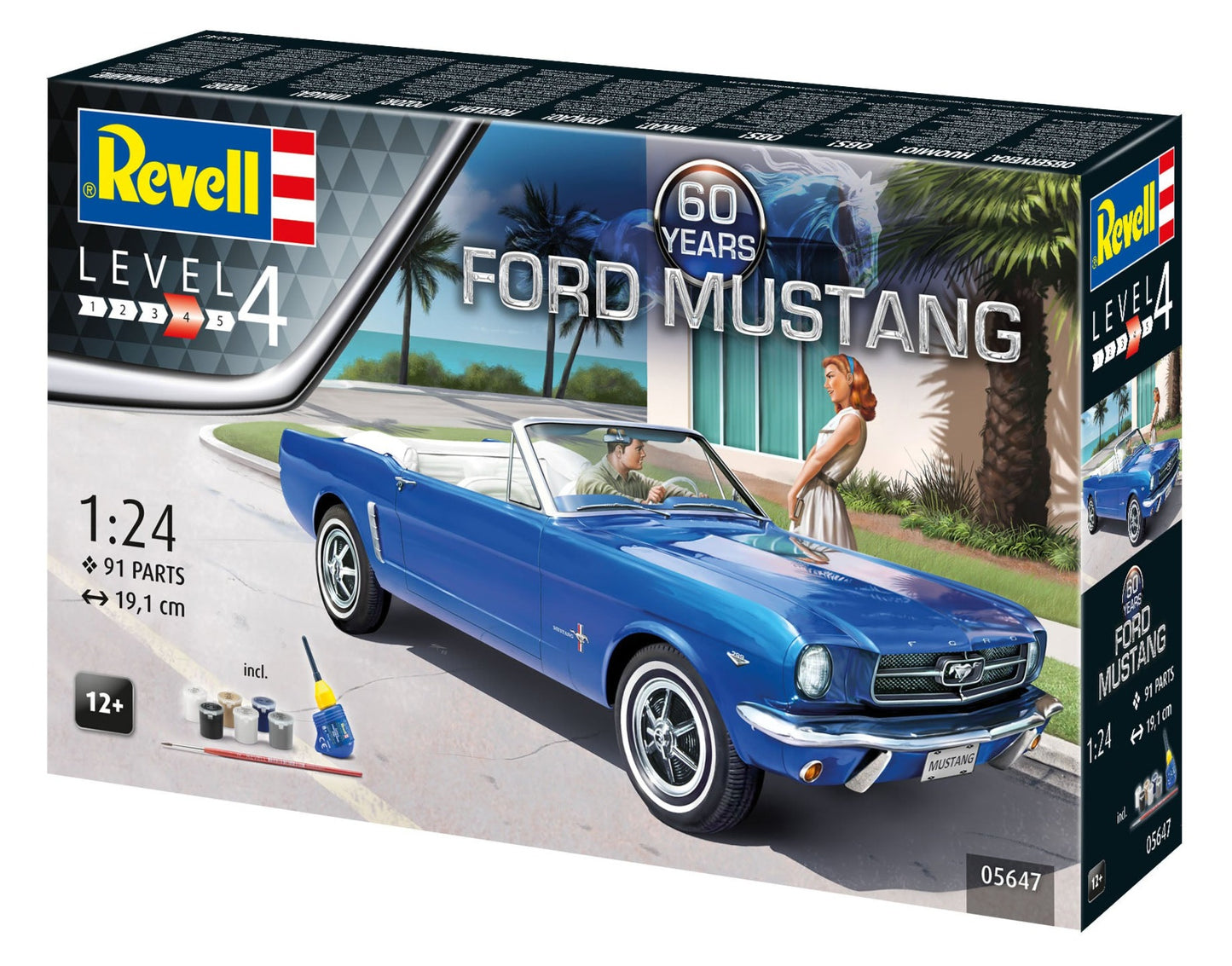 Gift Set - Ford Mustang 60th Anniversary Model Kit