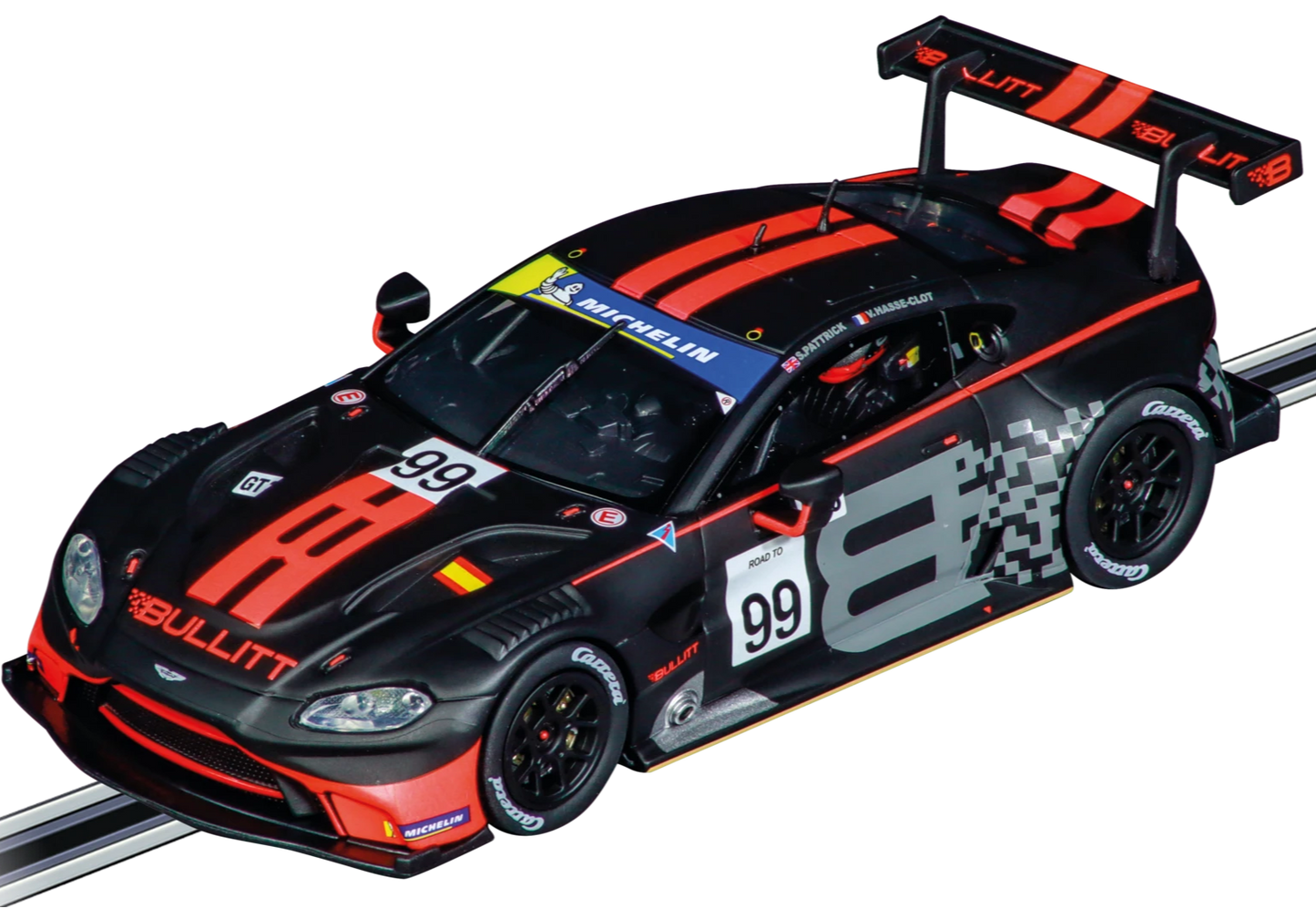 Carrera EVOLUTION Aston-Martin Vantage GT3 "Bullitt Racing, No.99"