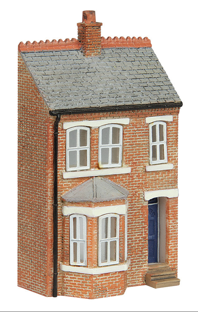 Low Relief Left Hand Bay Terrace Blue