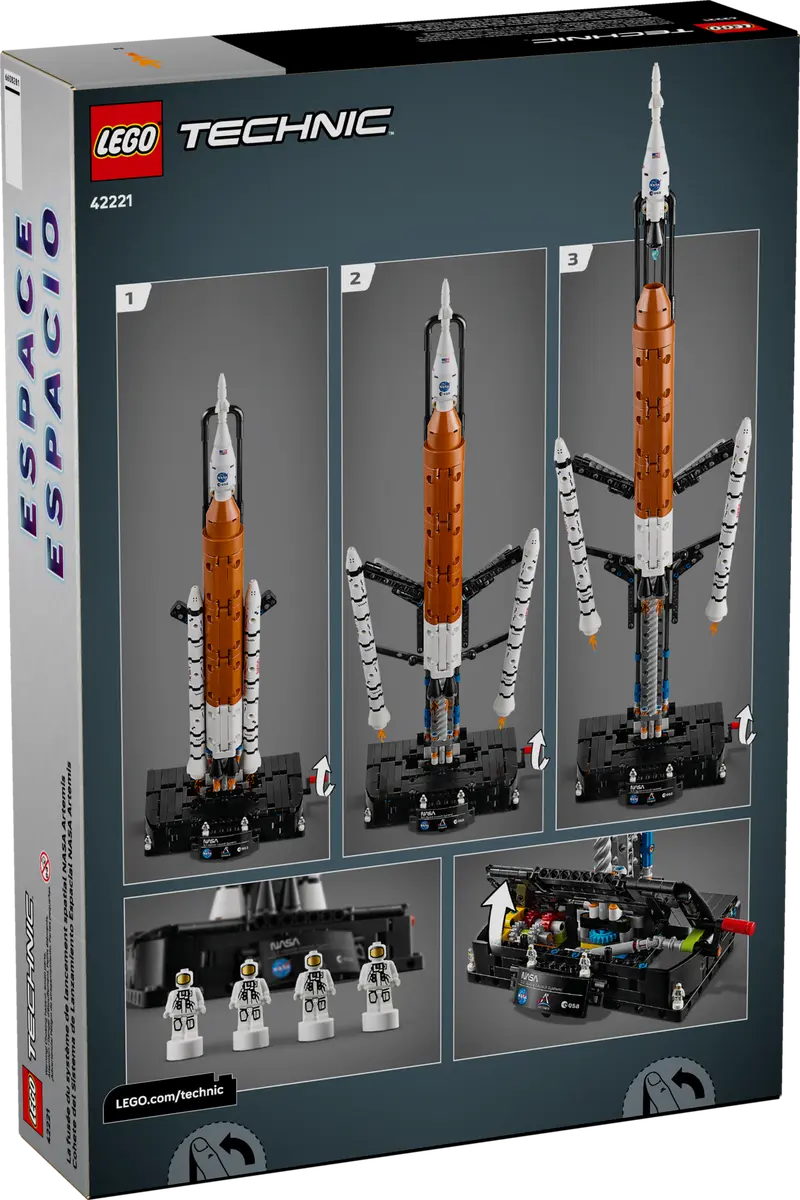 Lego Technic NASA Artemis Space Launch System Rocket - 42221