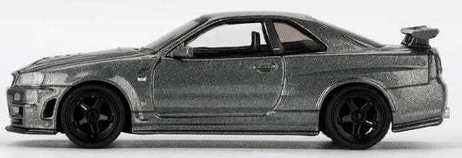 MGT01160-R Nissan Skyline GT-R Dark Metal Grey (Nismo BNR34 CRS Version) (RHD)