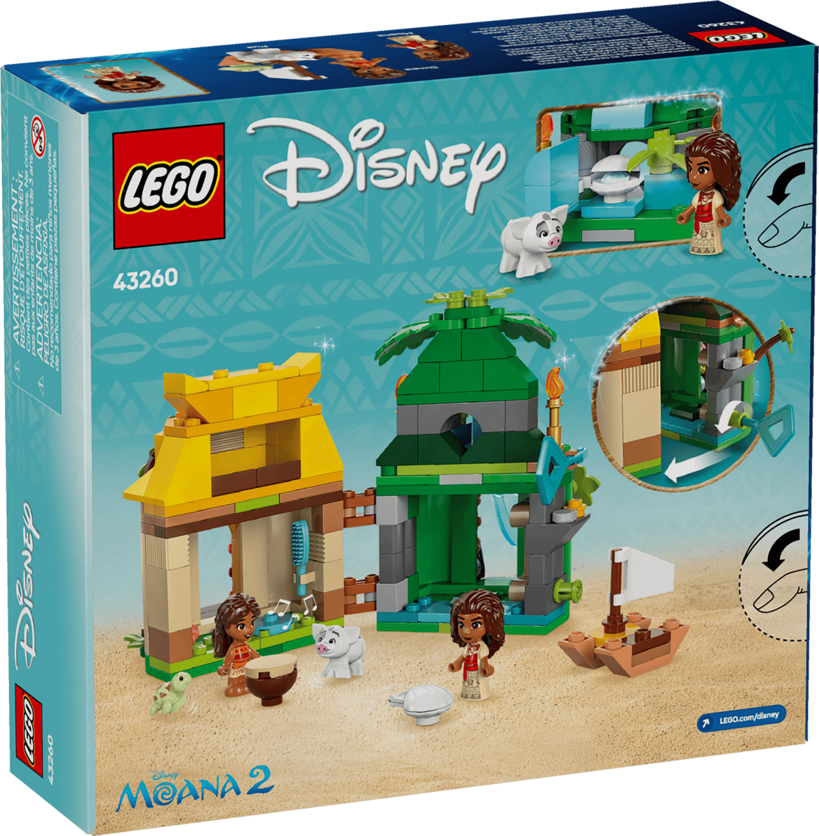 Lego Disney Moana's Island Fun - 43260