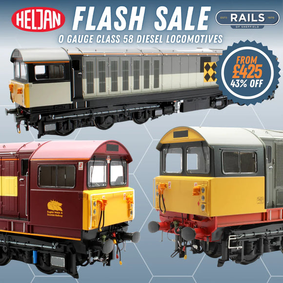 Heljan Class 58 Diesel Locomotives