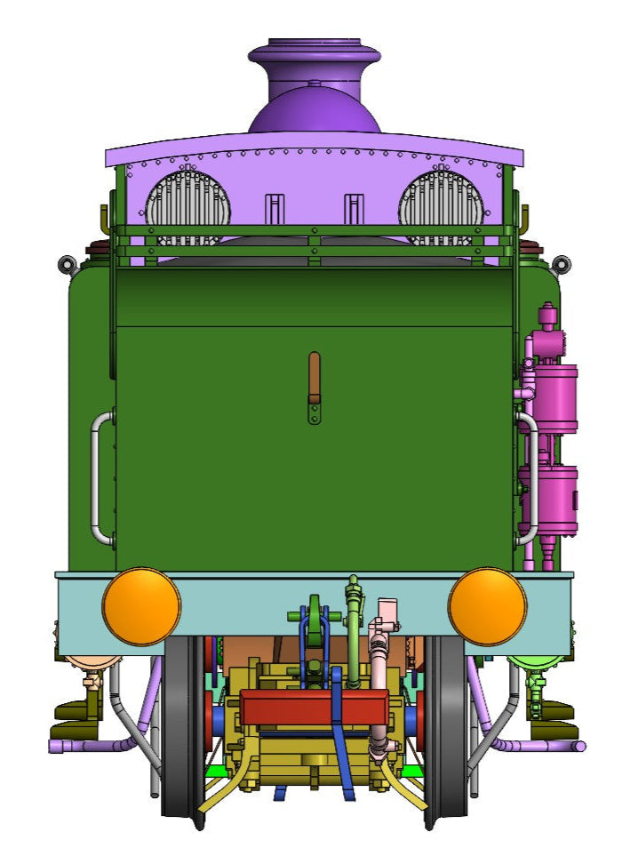 Class 439 Caledonian 0-4-4T 439 CR Lined Light Blue Steam Locomotive - DCC Sound Deluxe