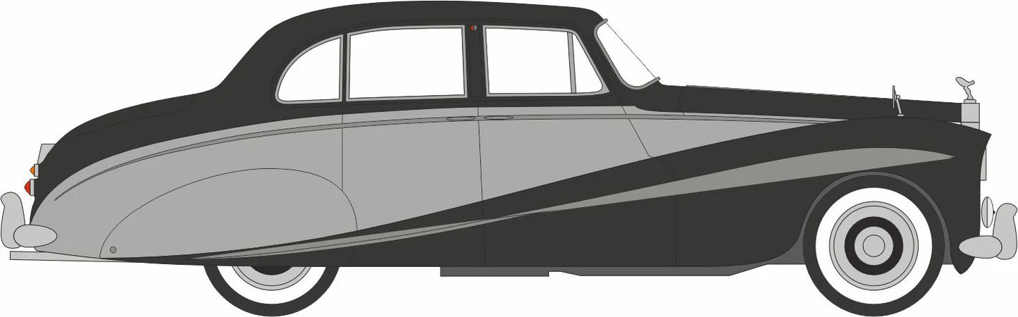 43EMP003 Rolls Royce Silver Cloud/Hooper Empress Black/Silver