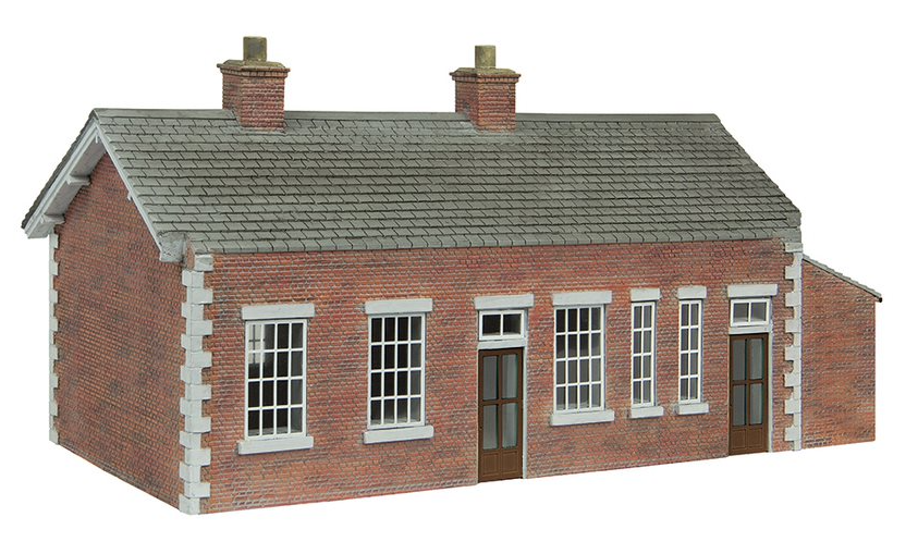 Scenecraft S&djr Brick Station Chocolate And Cream – Rails Of Sheffield