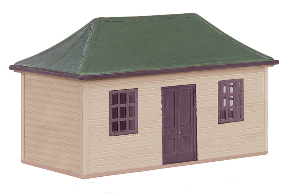 Wooden Pagoda Shed GWR Dark & Light Stone