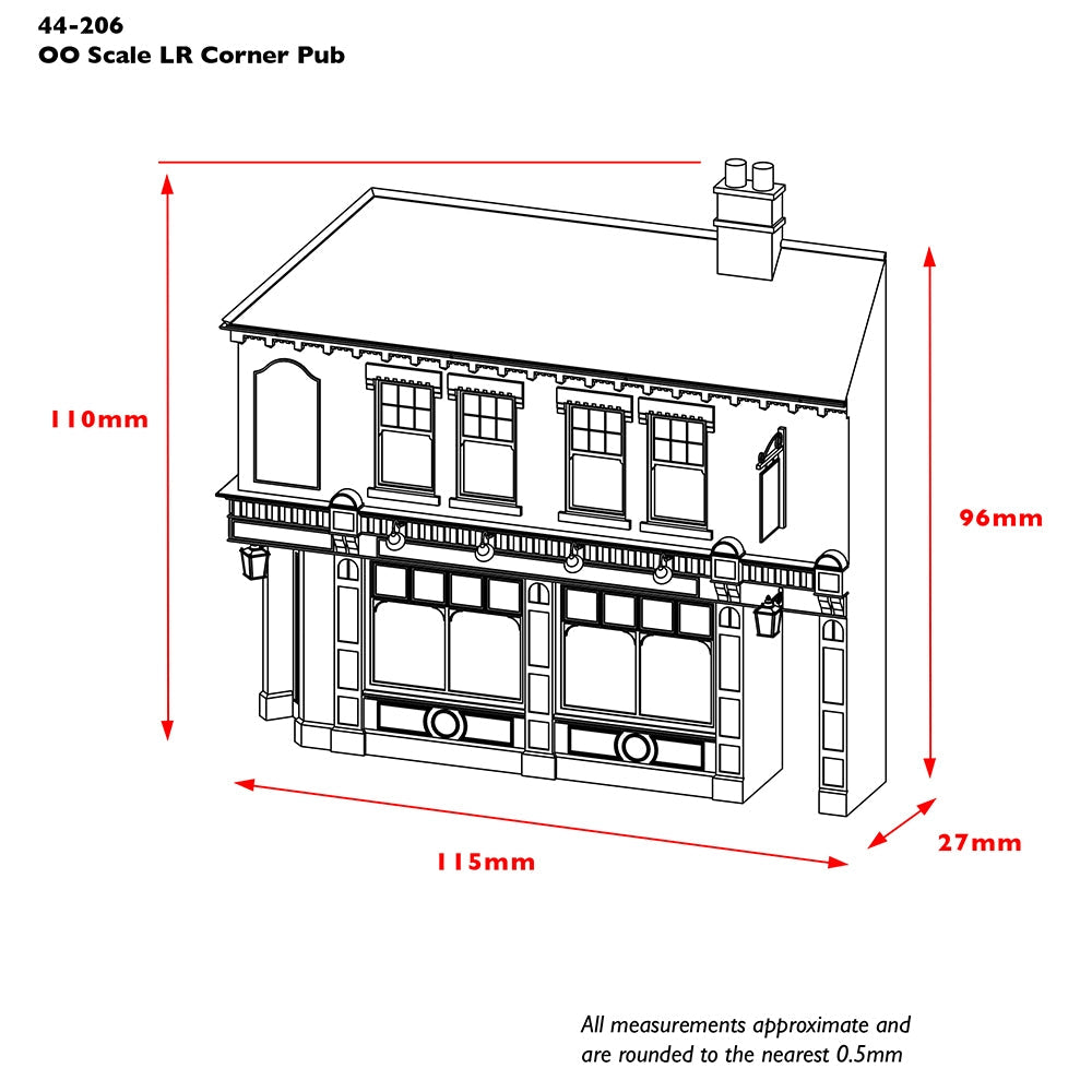 Pre-Owned Low Relief Corner Pub