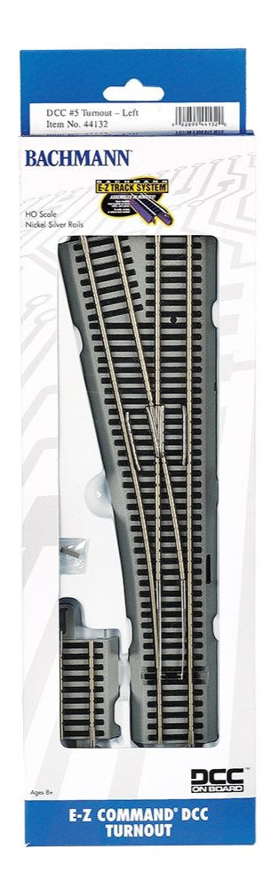 E-Z Command DCC #5 Turnout – Left