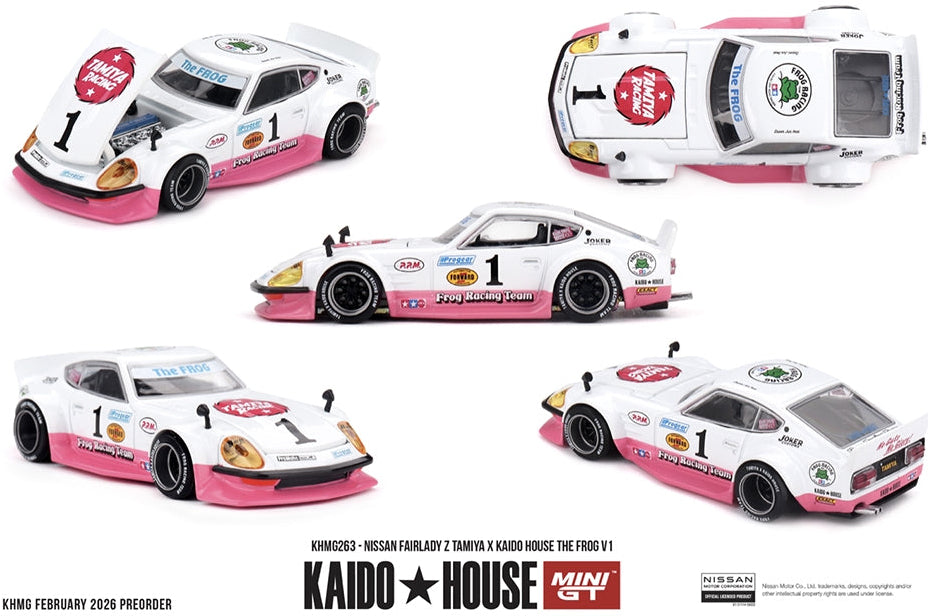 MGTKHMG263 Nissan Fairlady Z Tamiya X Kaido House The Frog V1