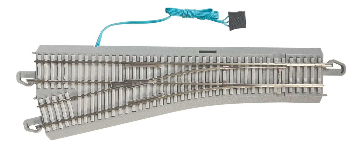 #4 Turnout Left - Concrete Sleepers (1/Card)