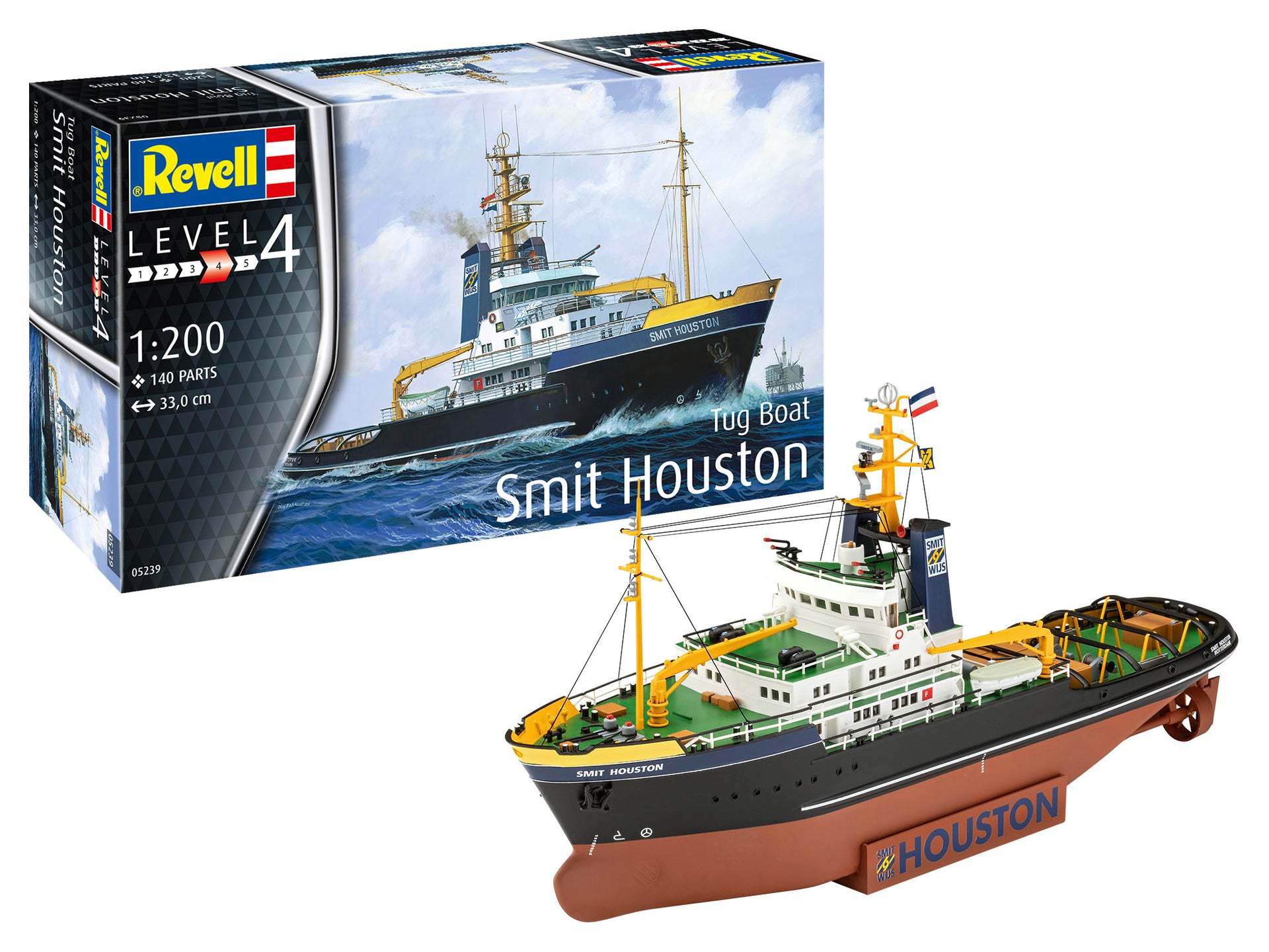 Revell Tug Boat Smit Houston Model Kit Rails of Sheffield