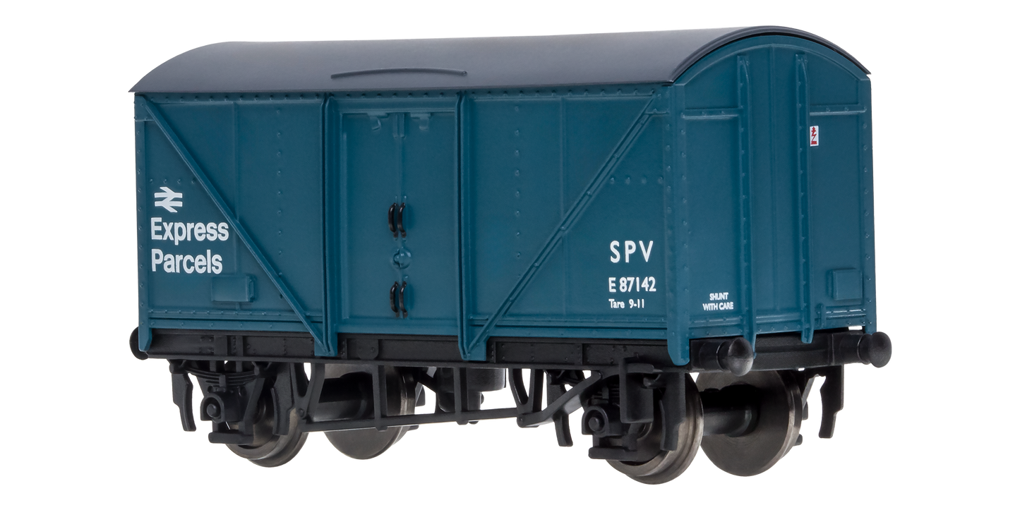 2F-019-013 Ex Blue Spot Fish Van Express Parcels BR Rail Blue E87142