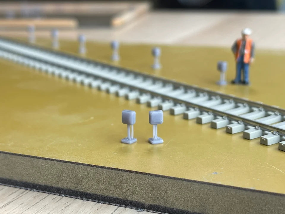 OO Gauge Thales Axel Counters (Pack of 10) - Unpainted