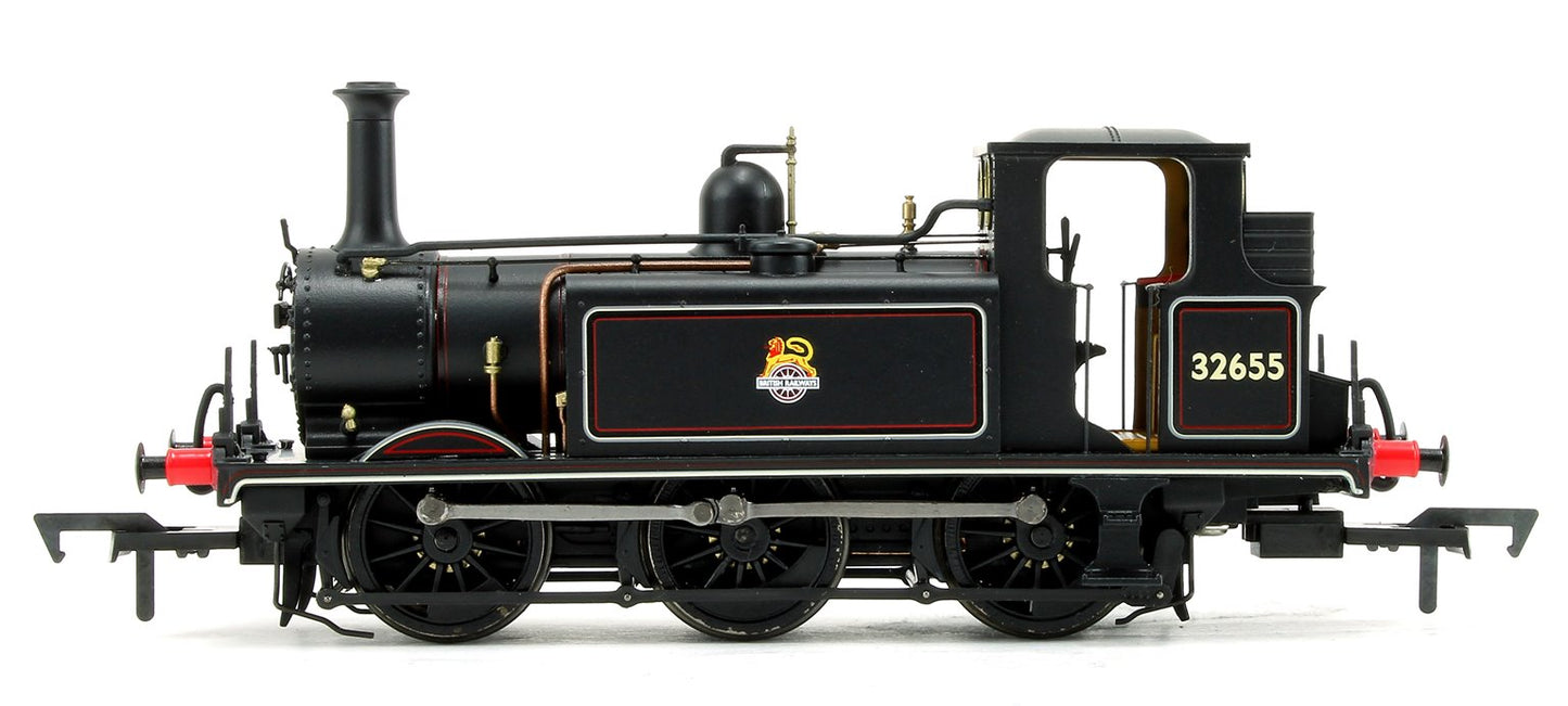 Pre-Owned Stroudley Terrier A1X Class BR Lined Black Early Crest 0-6-0 Tank Locomotive No.32655 DCC Fitted