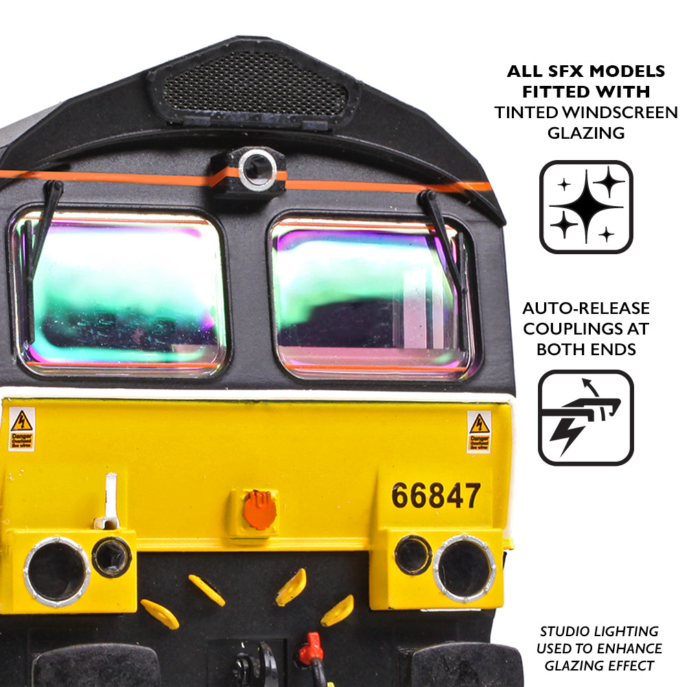 Class 66/0 66015 EWS Diesel Locomotive - Deluxe DCC Sound